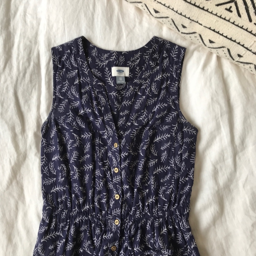 Leaf Print Dress